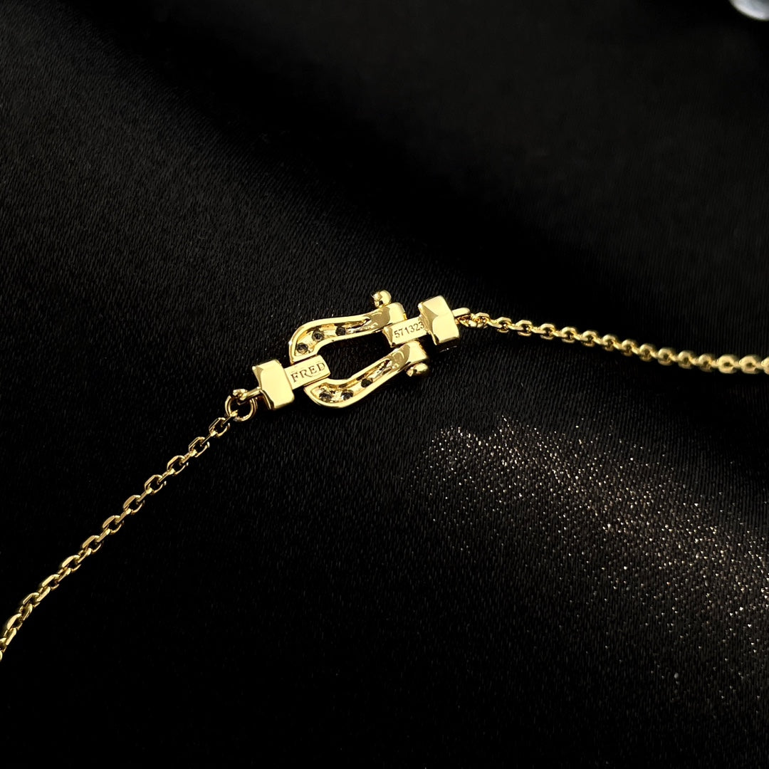 [Psychic Jewelrys]FORCE 10 FULL DIAMOND BUCKLE CHAIN LINK MINI MODEL