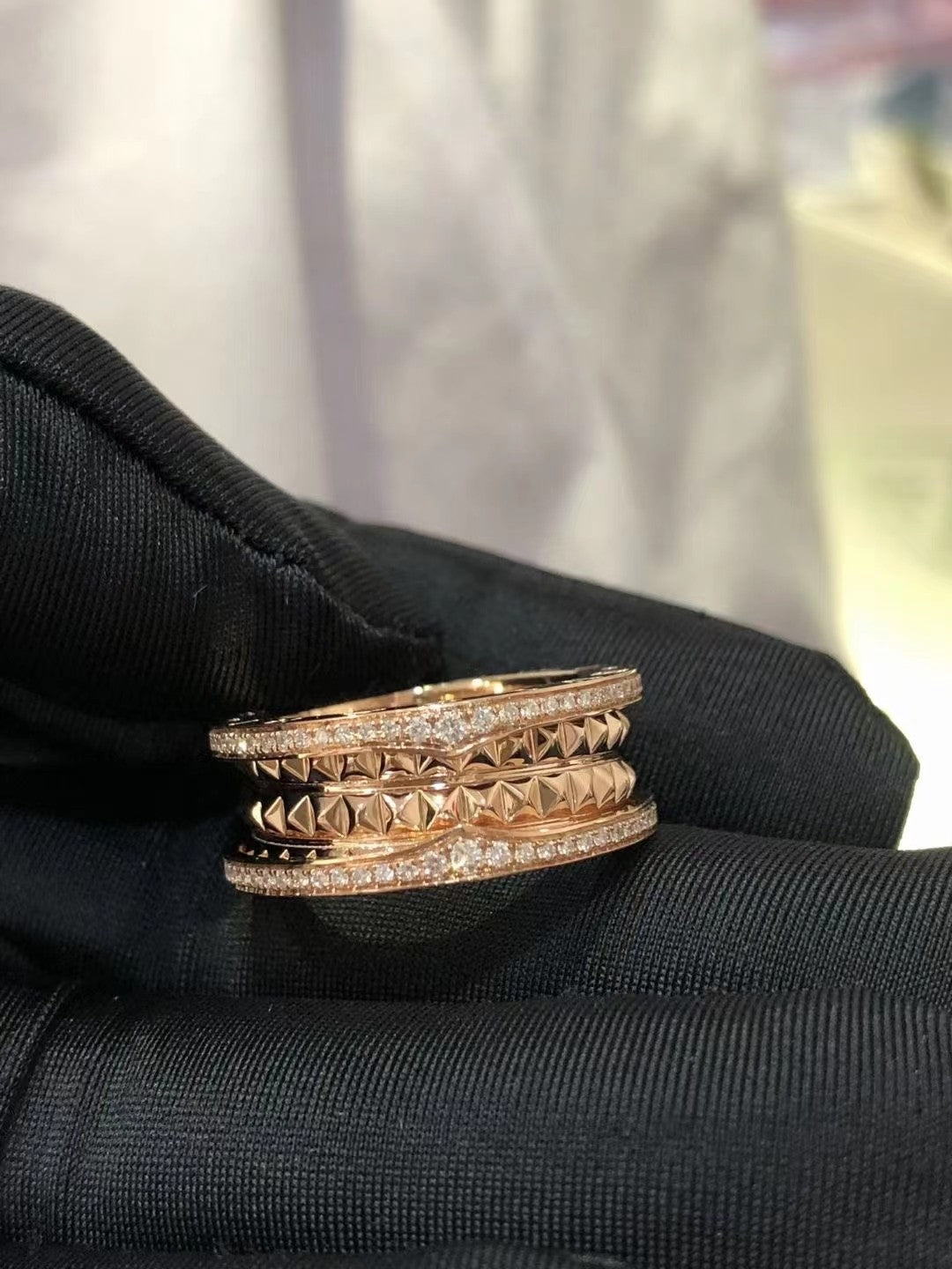 [Psychic Jewelrys]ZERO 1 ROCK DIAMOND PINK GOLD