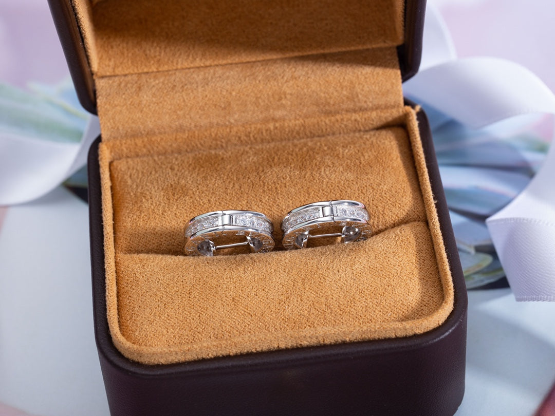 [Psychic Jewelrys]ZERO 1 MINI SILVER DIAMOND EARRINGS