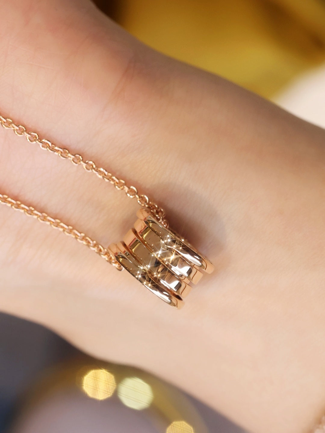 [Psychic Jewelrys]ZERO 1 PINK GOLD NECKLACE