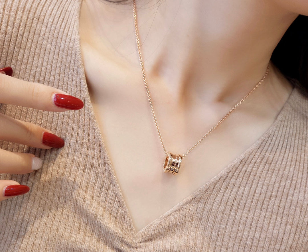 [Psychic Jewelrys]ZERO 1 PINK GOLD NECKLACE