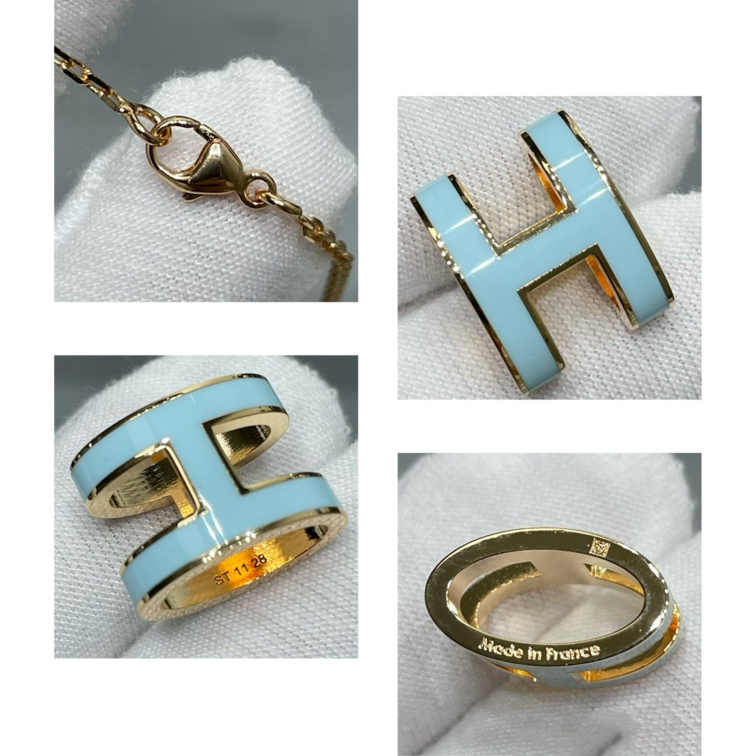 [Psychic Jewelrys]POP H SKY BLUE NECKLACE