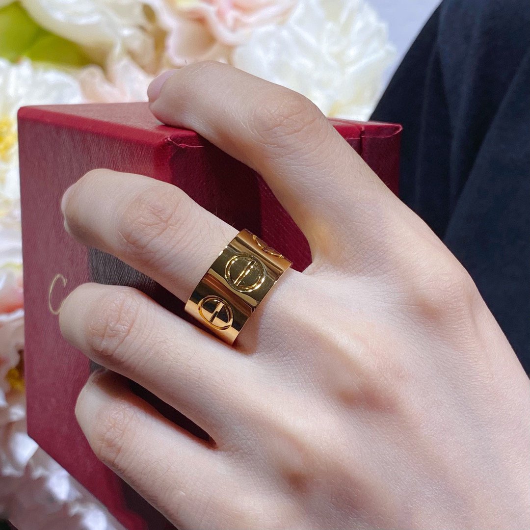 [Psychic Jewelrys]LOVE 11MM LARGE RING