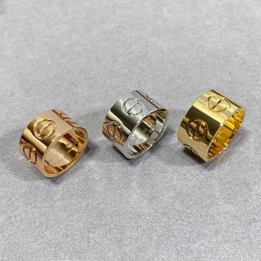 [Psychic Jewelrys]LOVE 11MM LARGE RING