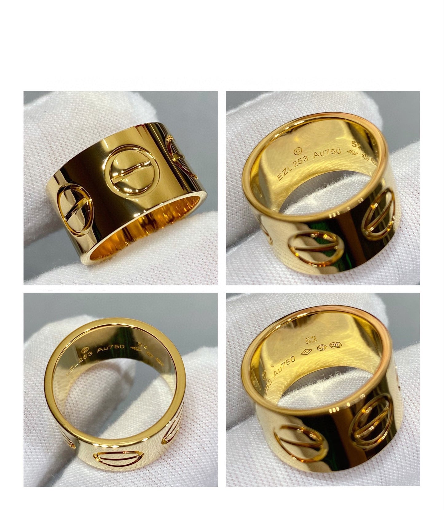 [Psychic Jewelrys]LOVE 11MM LARGE RING