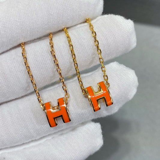 [Psychic Jewelrys]MINI POP H NECKLACE