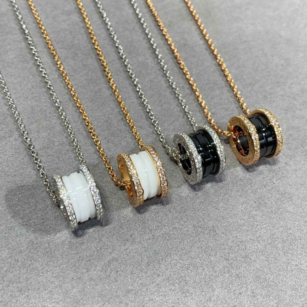 [Psychic Jewelrys]ZERO 1 DIAMOND CERAMIC NECKLACE