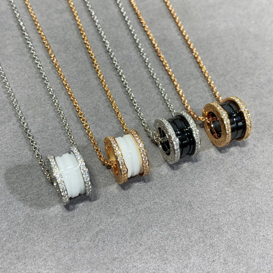 [Psychic Jewelrys]ZERO 1 DIAMOND CERAMIC NECKLACE