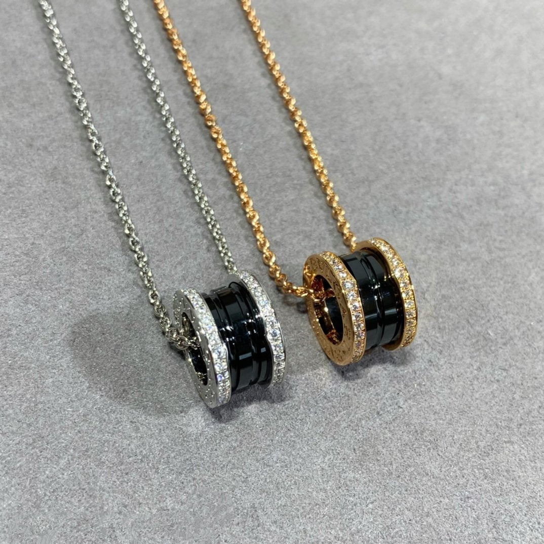 [Psychic Jewelrys]ZERO 1 DIAMOND CERAMIC NECKLACE