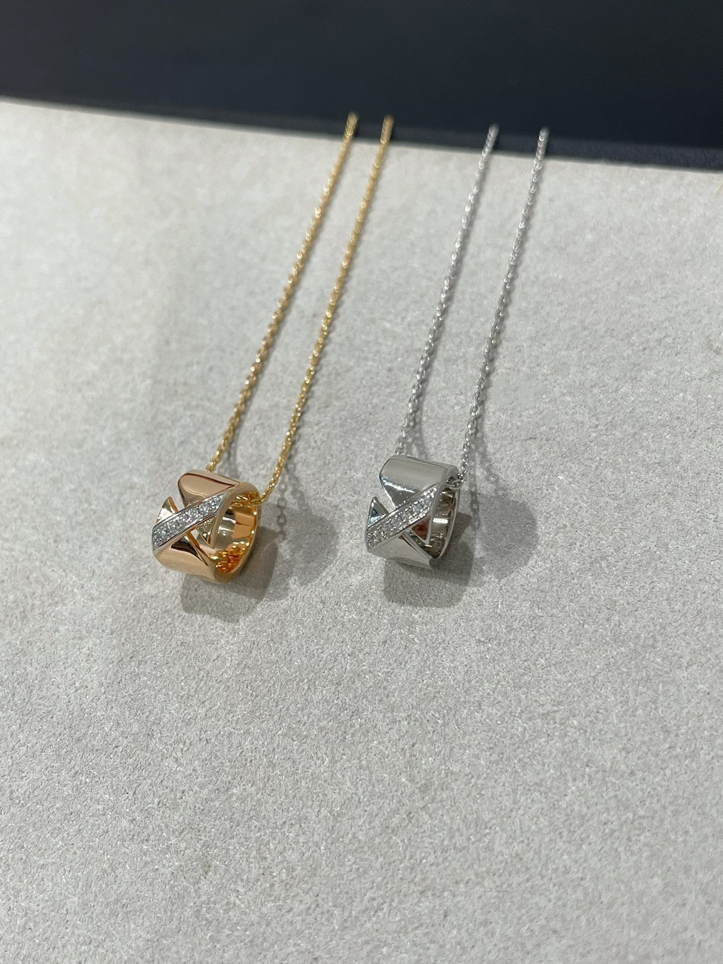 [Psychic Jewelrys]LIENS EVIDENCE DIAMOND NECKLACE