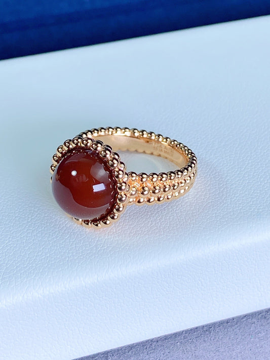 [Psychic Jewelrys]PERLEE COULEURS ROSE GOLD RING