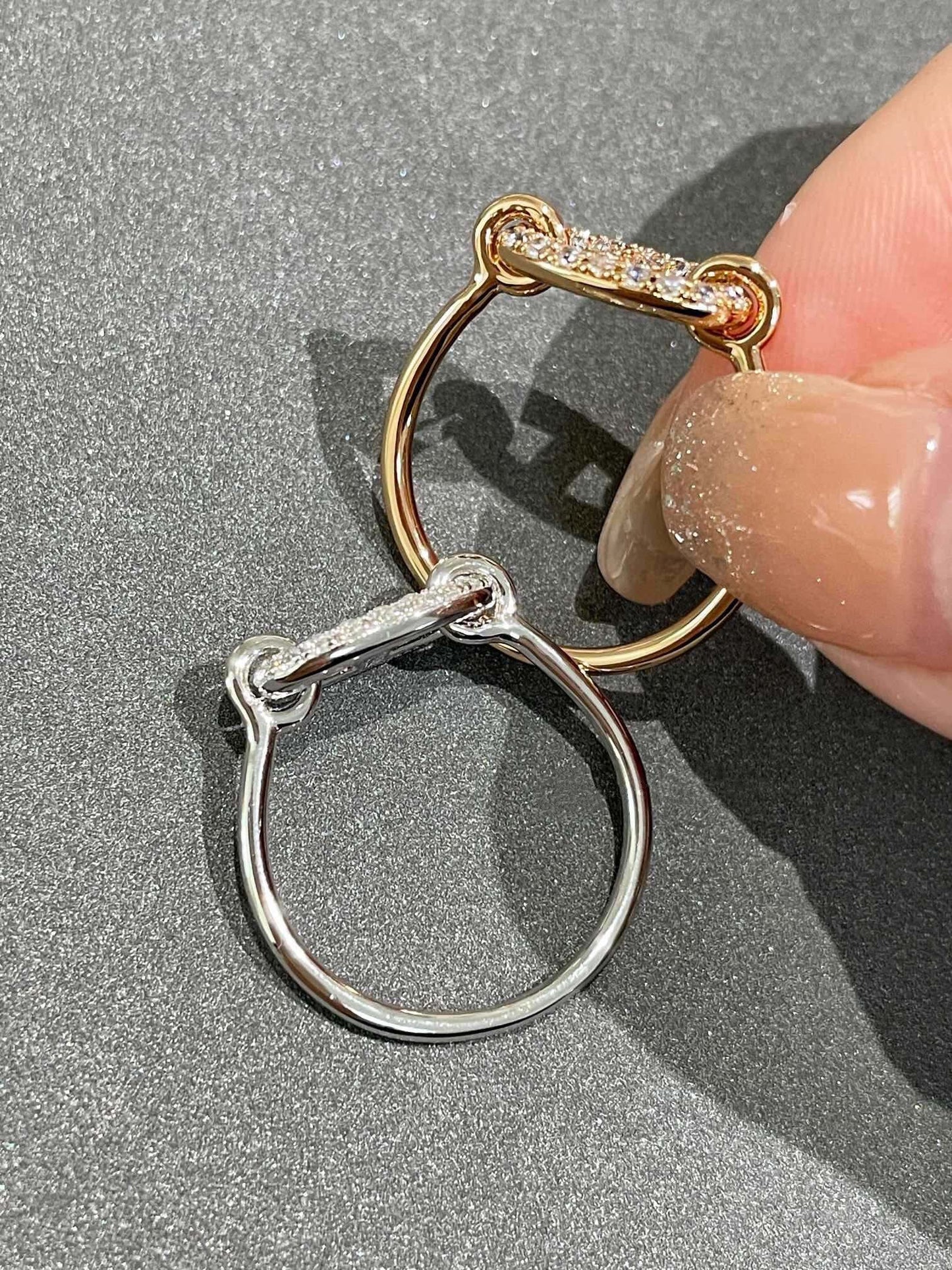 [Psychic Jewelrys]RONDE SMALL DIAMOND RING