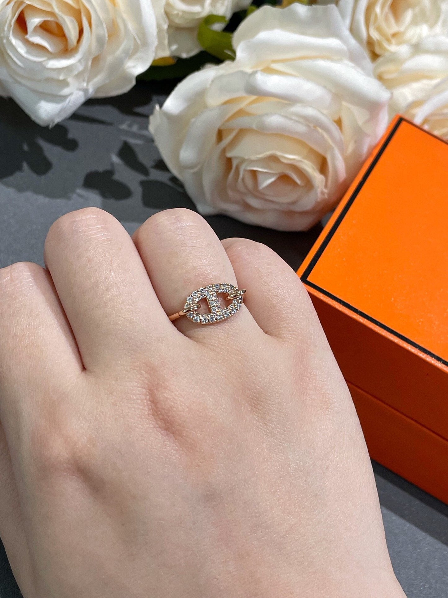 [Psychic Jewelrys]RONDE SMALL DIAMOND RING