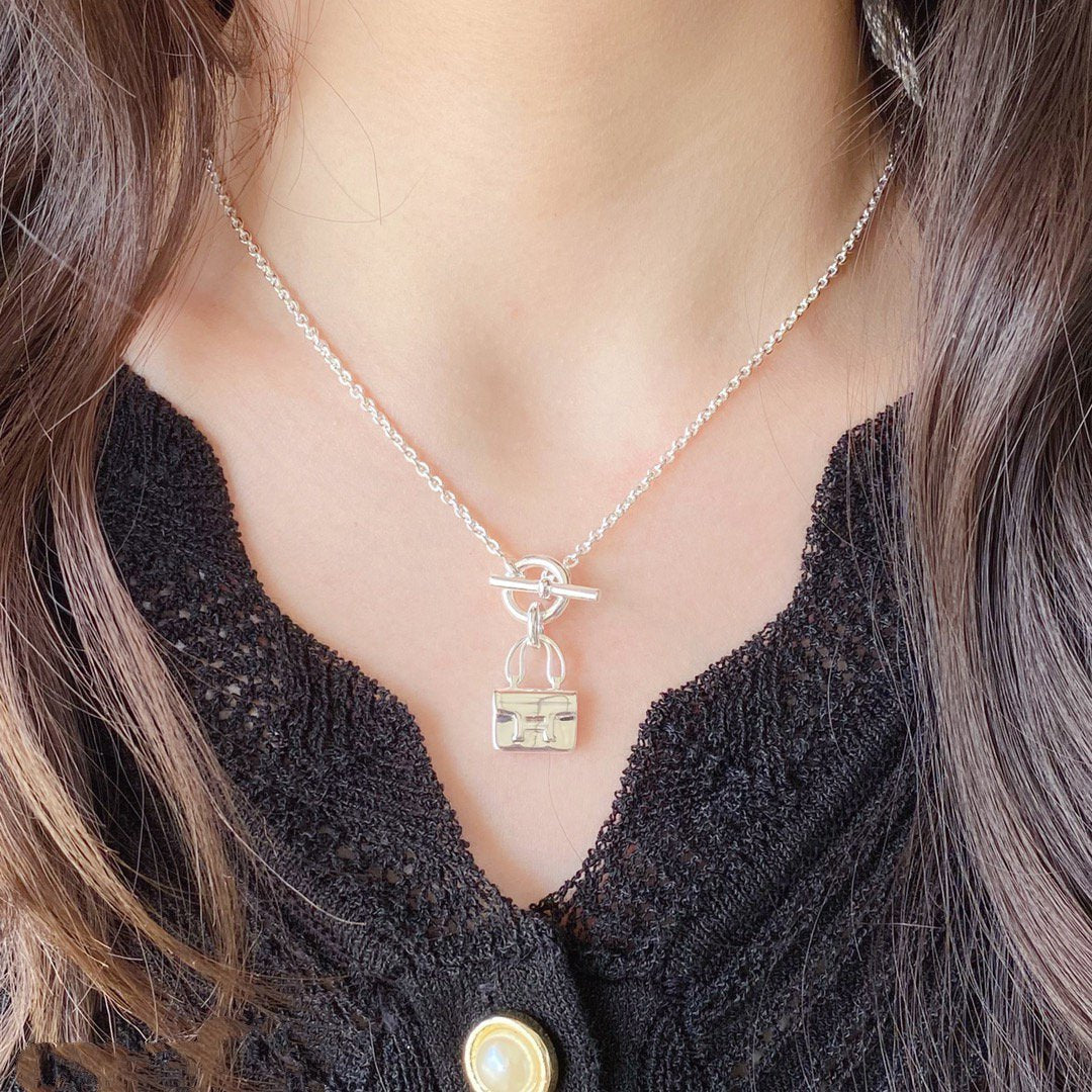 [Psychic Jewelrys]CONSTANCE PEDANT SILVER NECKLACE