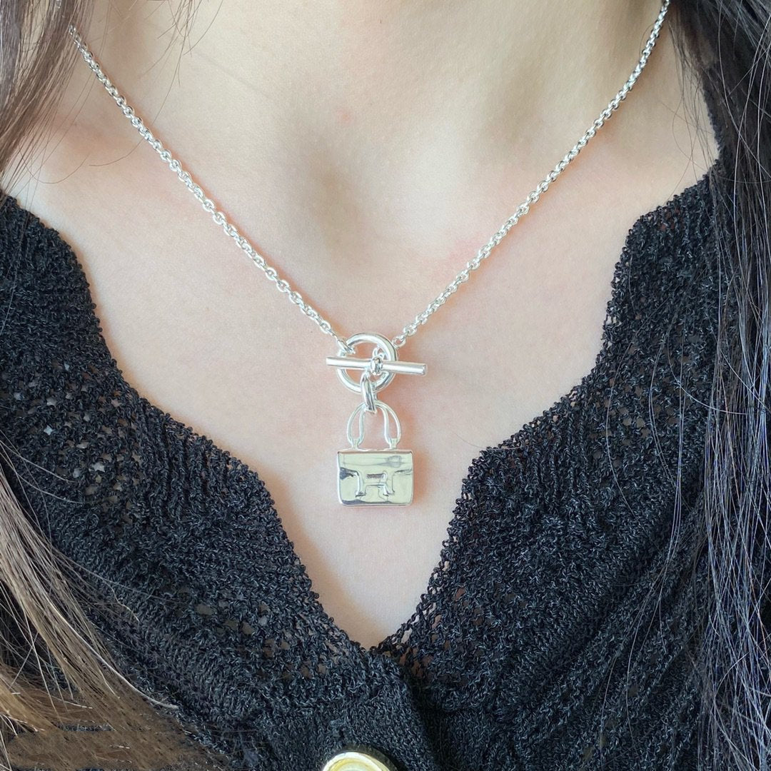 [Psychic Jewelrys]CONSTANCE PEDANT SILVER NECKLACE