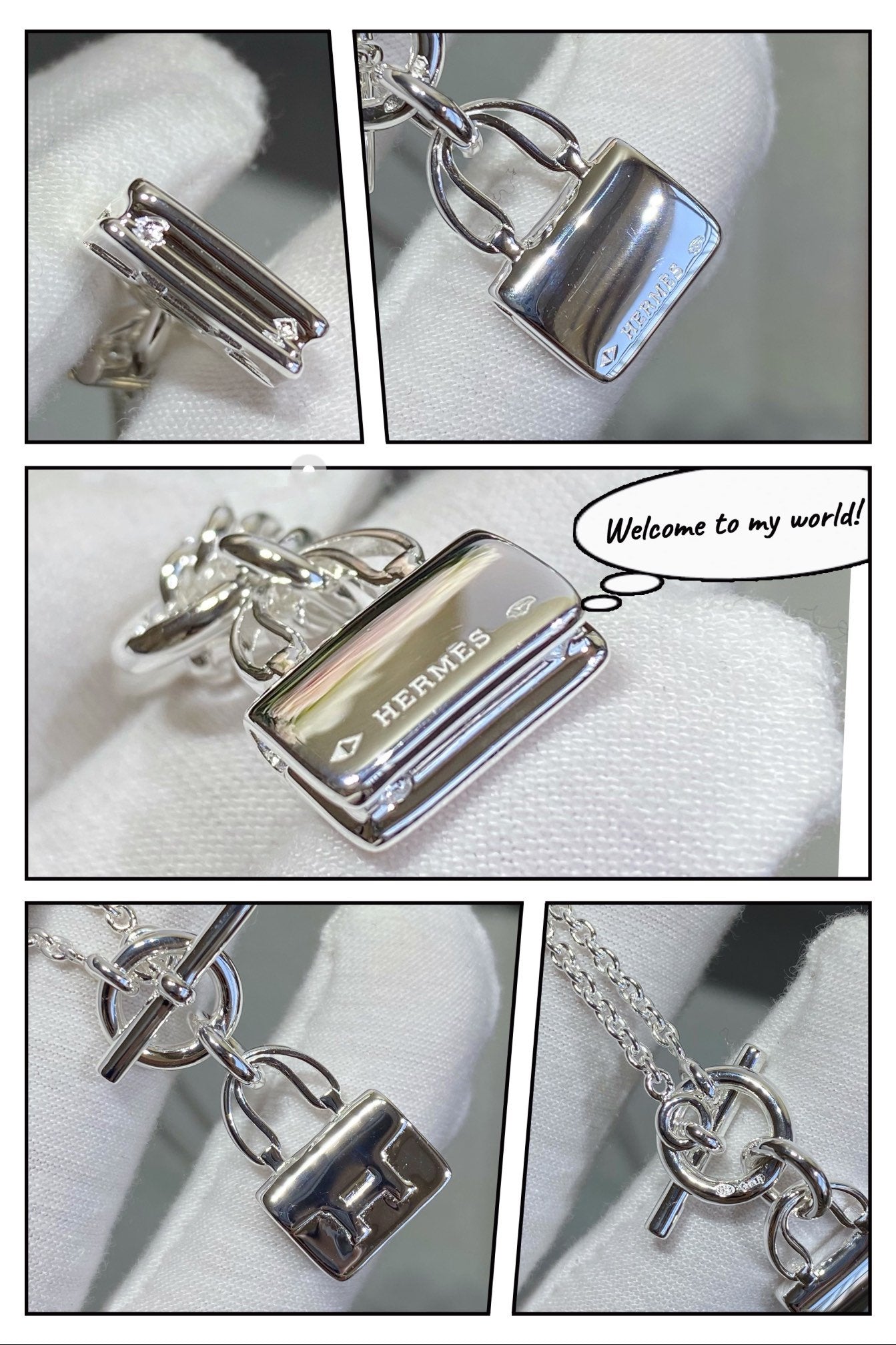 [Psychic Jewelrys]CONSTANCE PEDANT SILVER NECKLACE