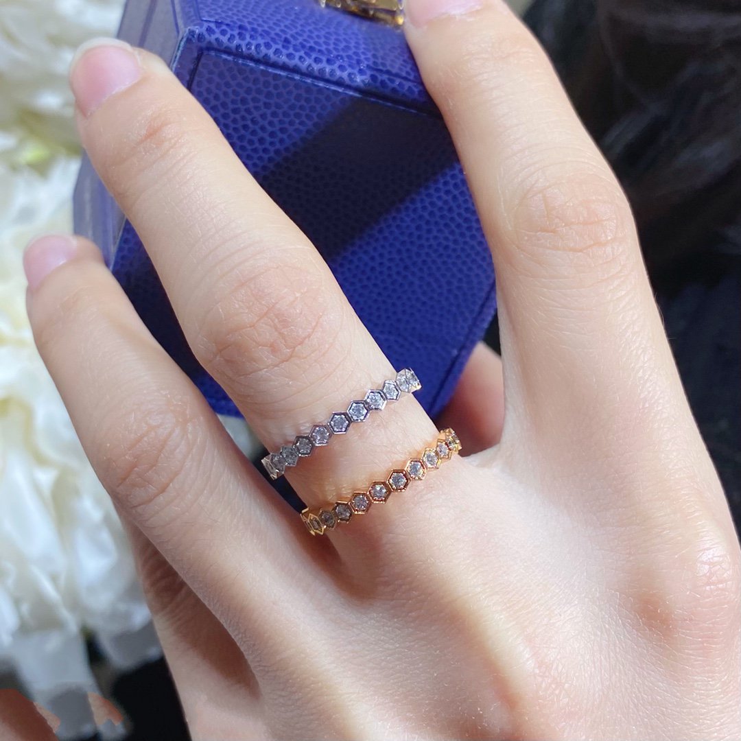 [Psychic Jewelrys]BEE LOVE DIAMOND PAVED SMALL RING
