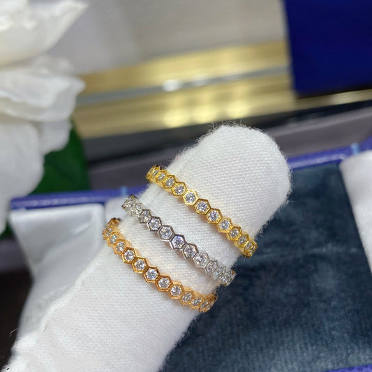 [Psychic Jewelrys]BEE LOVE DIAMOND PAVED SMALL RING