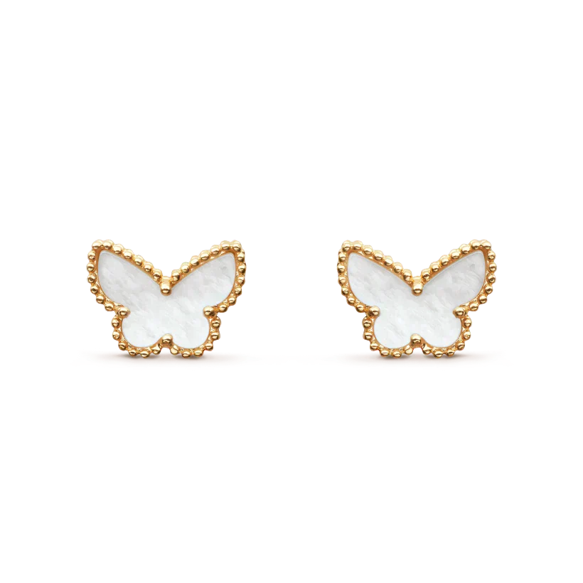 [Psychic Jewelrys]SWEET BUTTERFLY MOP EARSTUDS