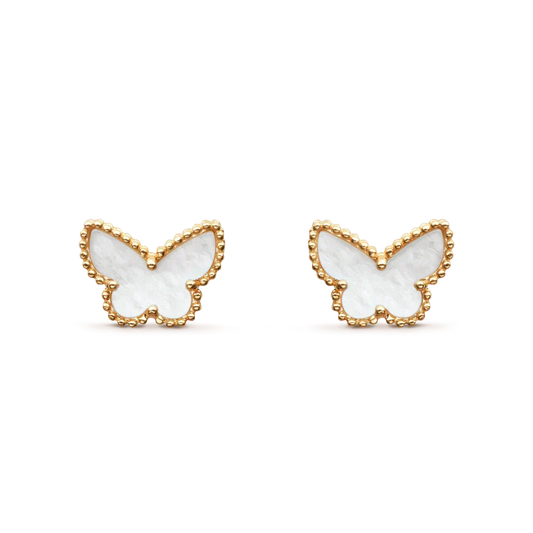[Psychic Jewelrys]SWEET BUTTERFLY MOP EARSTUDS