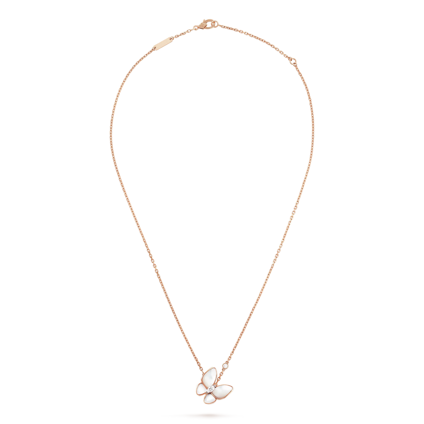 [Psychic Jewelrys]BUTTERFLY MOP DIAMOND NECKLACE