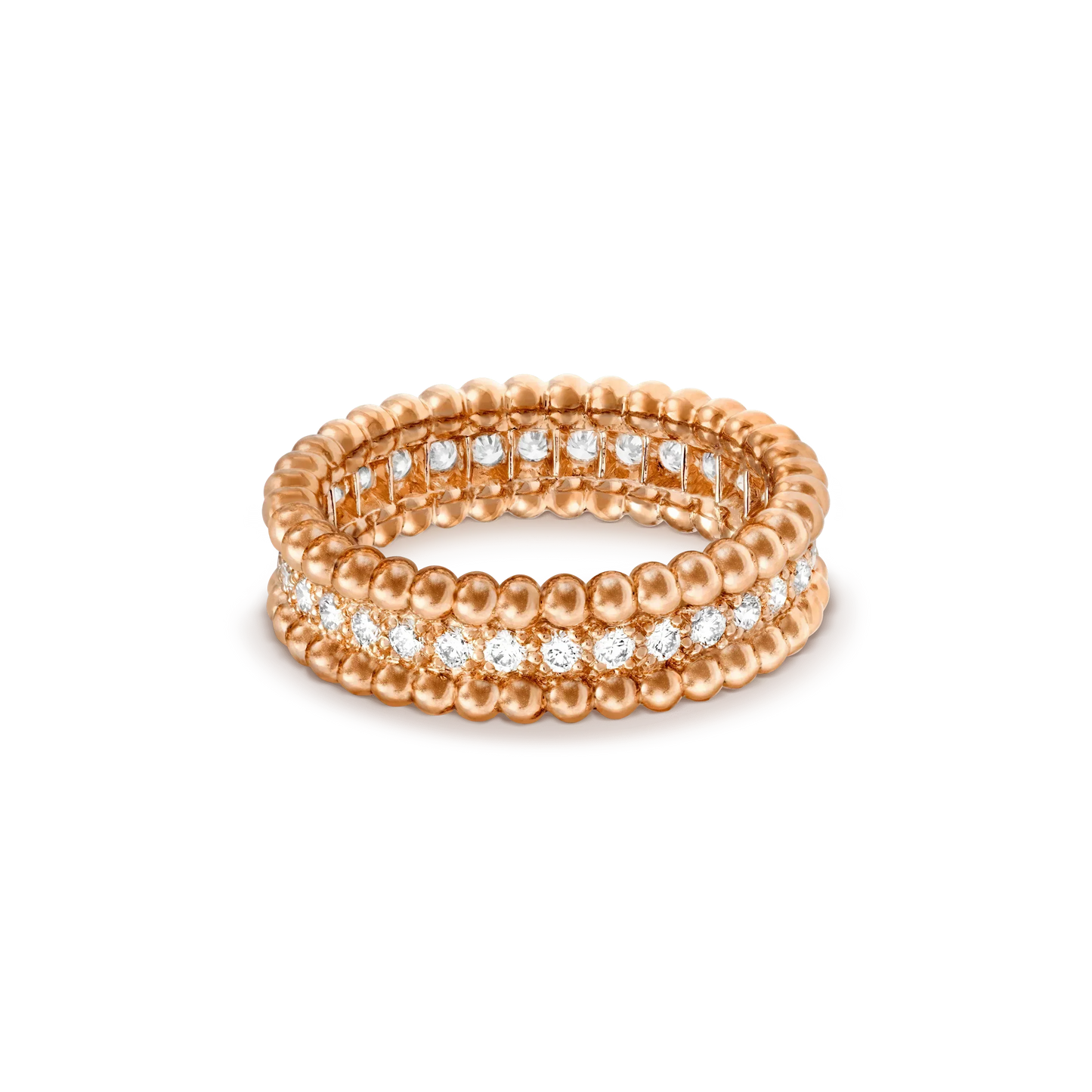 [Psychic Jewelrys]PERLEE DIAMOND ROSE GOLD RING
