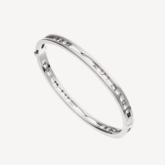 [Psychic Jewelrys]ZERO 1 SPIRAL LOGO SILVER BRACELET