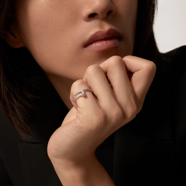 [Psychic Jewelrys]JUSTE RING 1.8MM SILVER DIAMONDS
