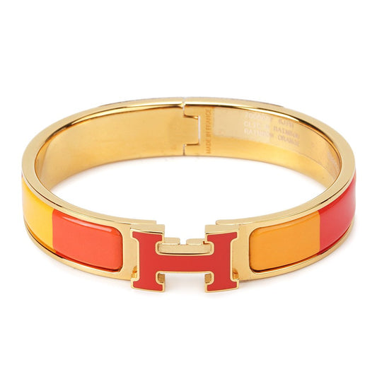 [Psychic Jewelrys]H BRACELET ORANGE RAINBOW CERAMIC