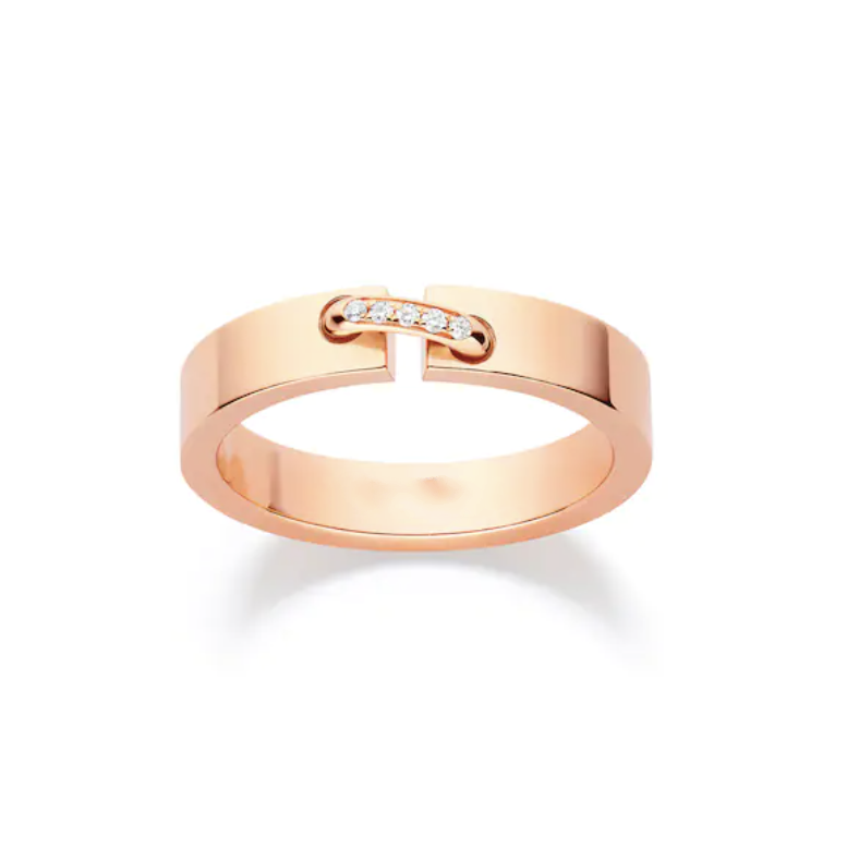 [Psychic Jewelrys]ALLIANCE LIENS VIDENCE DIAMOND 4MM RING