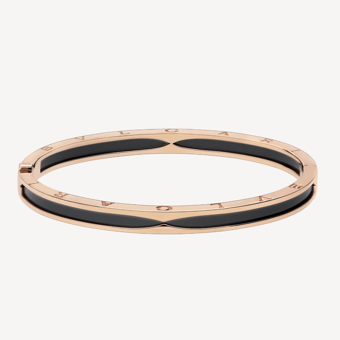 [Psychic Jewelrys]ZERO 1 PINK GOLD WITH BLACK CERAMIC BRACELET