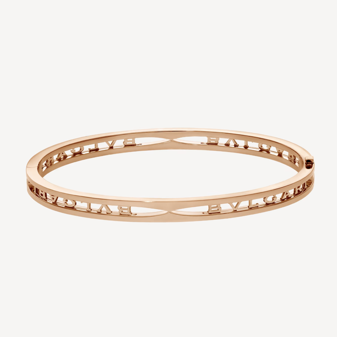 [Psychic Jewelrys]ZERO 1 SPIRAL LOGO PINK GOLD BRACELET