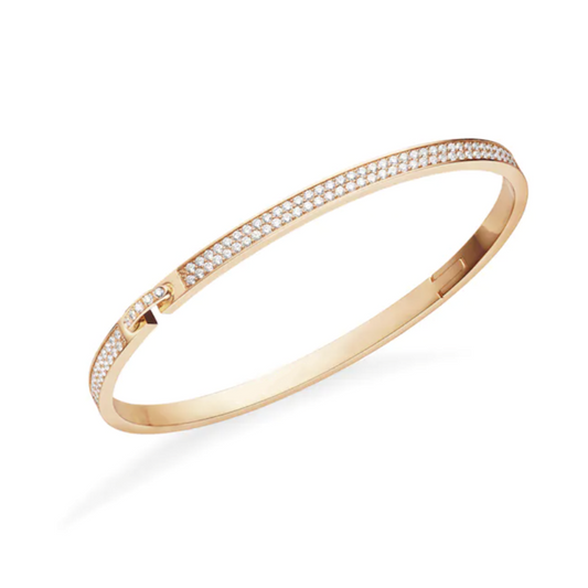 [Psychic Jewelrys]LIENS VIDENCE DIAMOND PAVED BRACELET