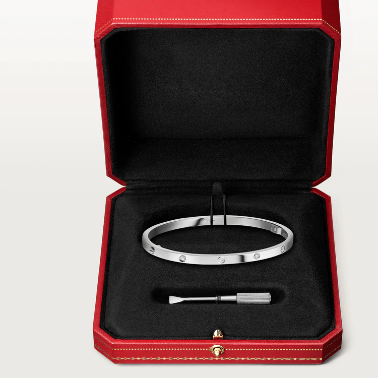 [Psychic Jewelrys]LOVE BRACELET 3.65MM 6 DIAMONDS
