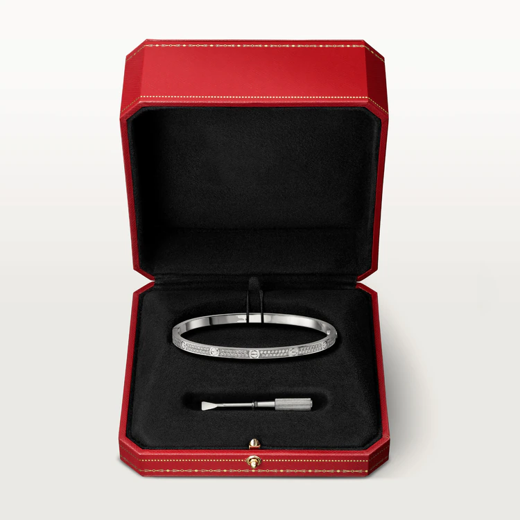 [Psychic Jewelrys]LOVE BRACELET 3.65MM DIAMOND-PAVED