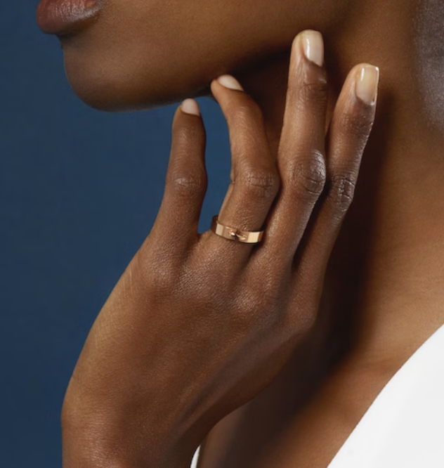 [Psychic Jewelrys]ALLIANCE LIENS VIDENCE 4MM RING