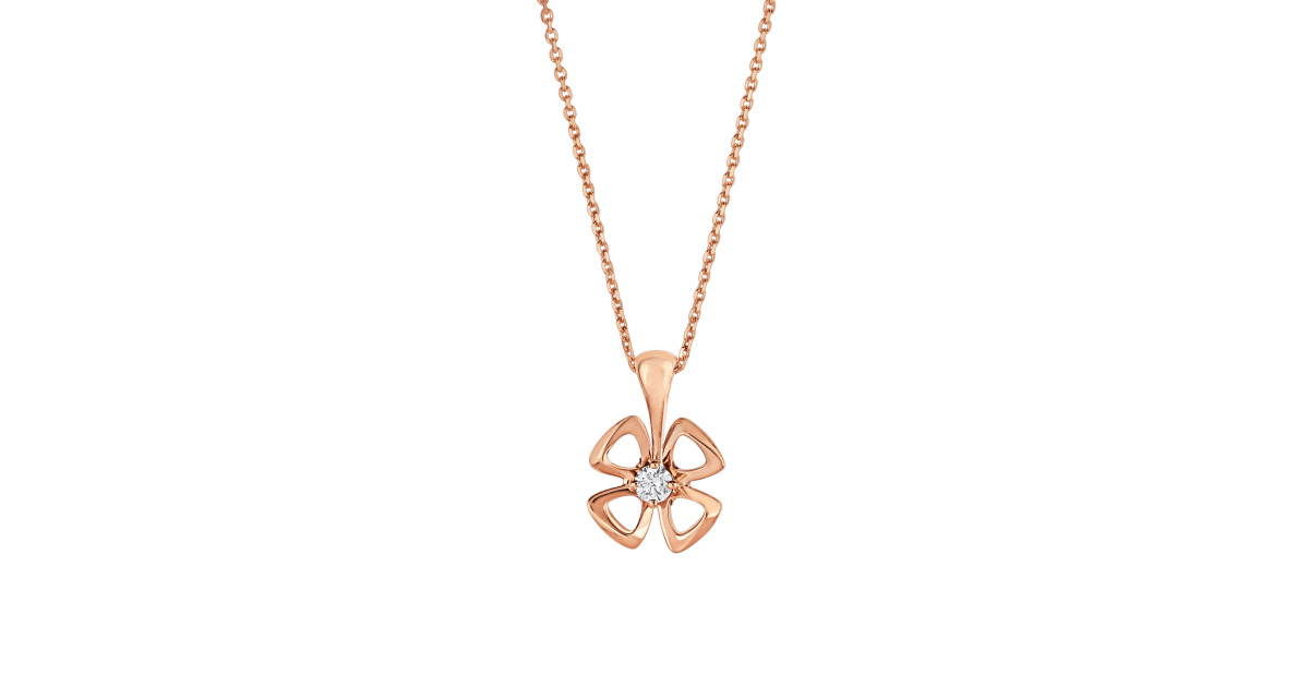 [Psychic Jewelrys]FIOREVER NECKLACE DIAMOND CENTER