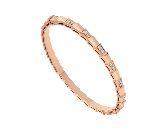 [Psychic Jewelrys]SERPENTI BRACELET PINK GOLD DIAMOND