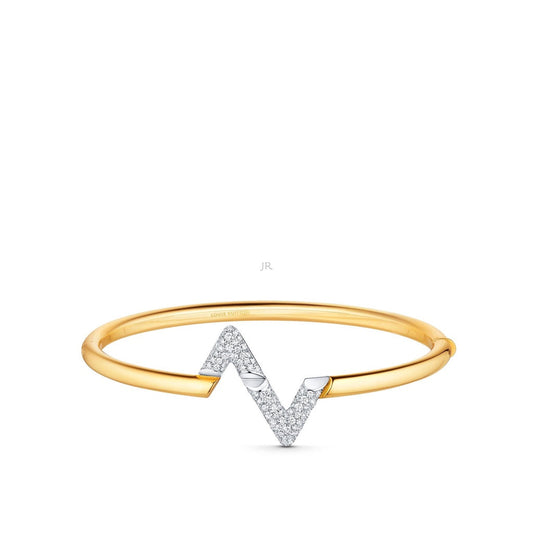 [Psychic Jewelrys]VOLTE UPSITE DOWN GOLD DIAMOND BRACELET