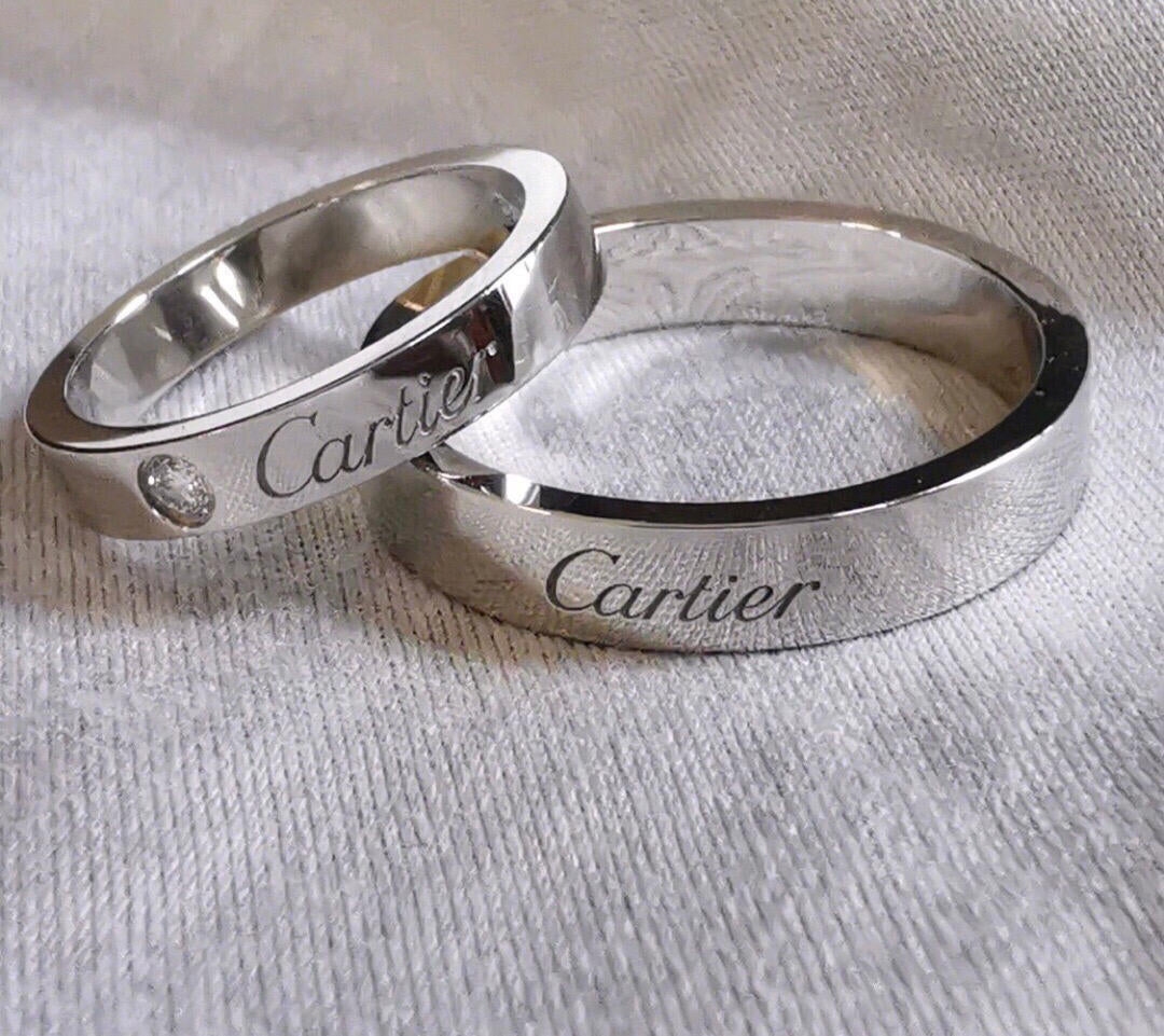 [Psychic Jewelrys]C PLATINUM 1 DIAMOND RING