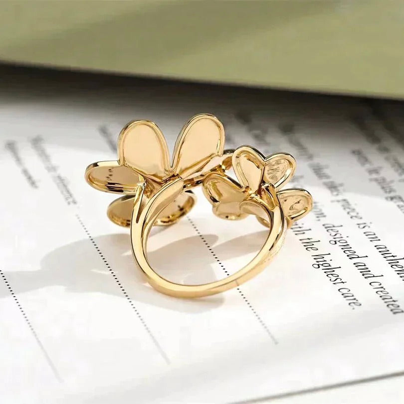 [Psychic Jewelrys]CLOVER COMOS GOLD DIAMOND RING