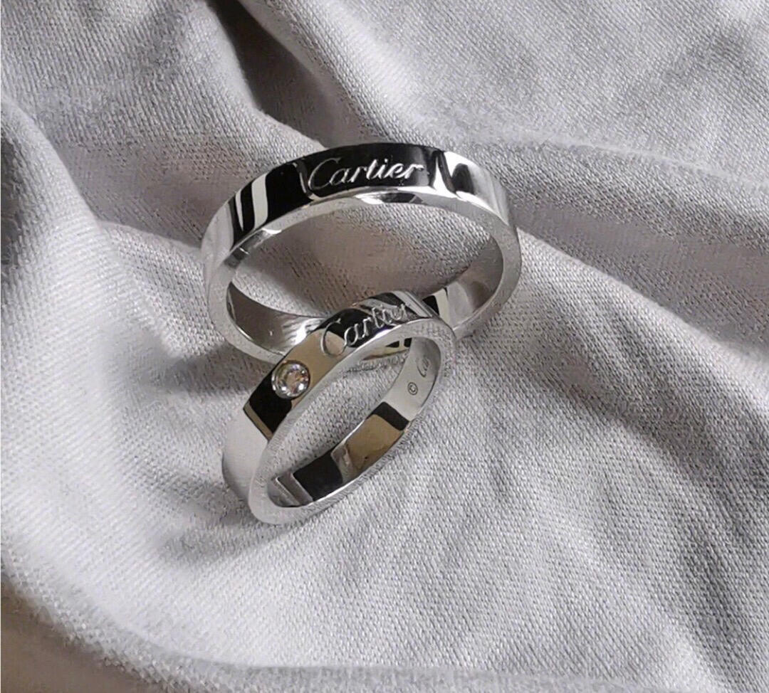 [Psychic Jewelrys]C PLATINUM 1 DIAMOND RING
