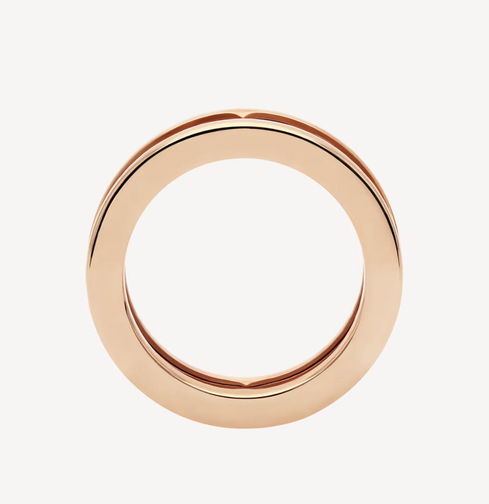 [Psychic Jewelrys]ZERO 1 ONE-BAND WITH OPENWORK LOGO SPIRAL RING