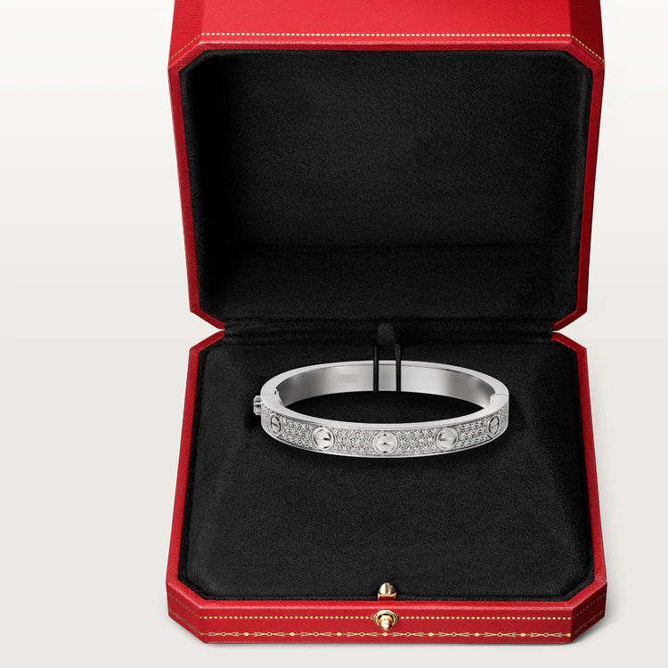 [Psychic Jewelrys]LOVE BRACELET 6.1MM DIAMOND-PAVED