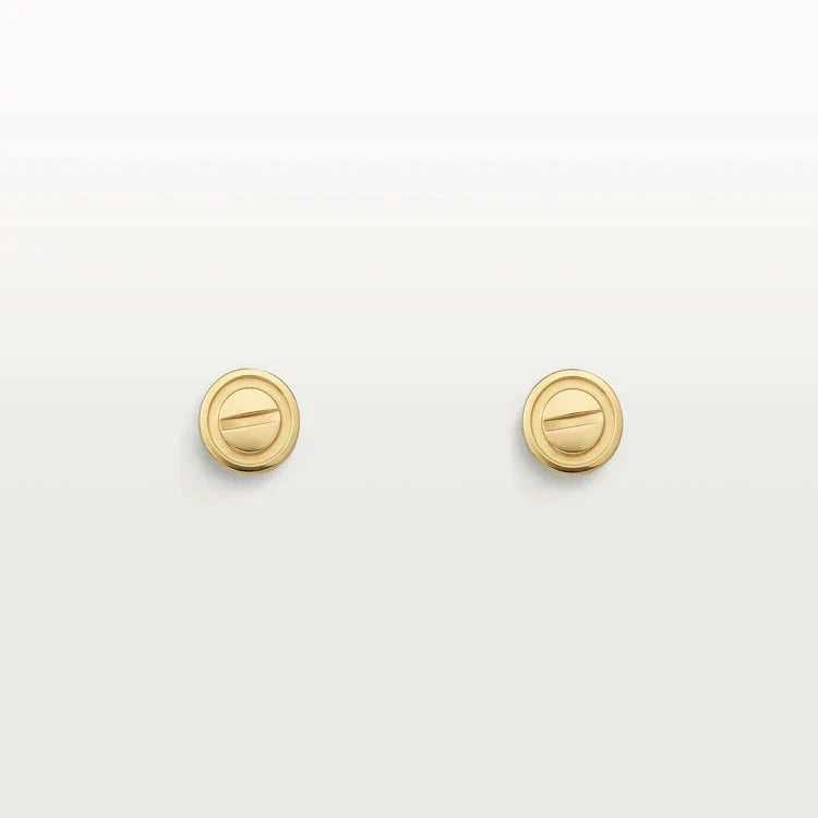 [Psychic Jewelrys]LOVE EARRINGS GOLD 10MM