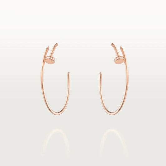 [Psychic Jewelrys]JUSTE EARRINGS DIAMONDS 1.8MM