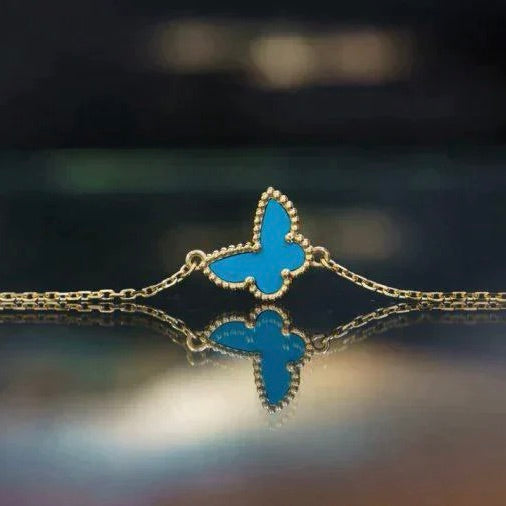 [Psychic Jewelrys]BUTTERFLY TURQUOISE BUTTERFLY BRACELET