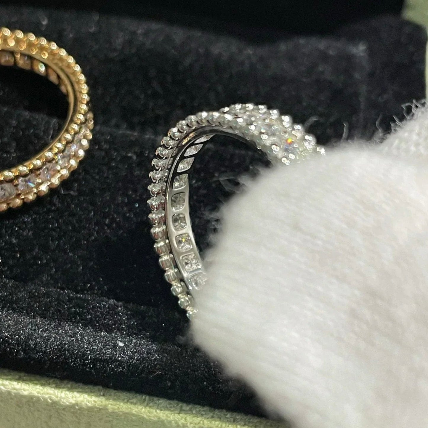[Psychic Jewelrys]PERLEE DIAMOND ROSE GOLD RING