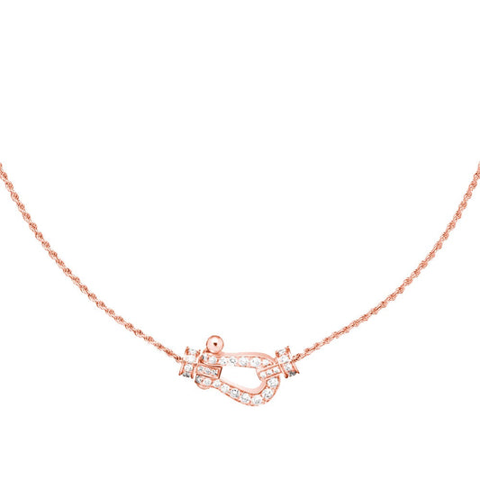 [Psychic Jewelrys]FORCE 10 PINK GOLD DIAMOND NECKLACE