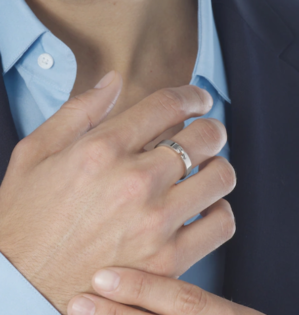 [Psychic Jewelrys]ALLIANCE LIENS VIDENCE 4MM RING
